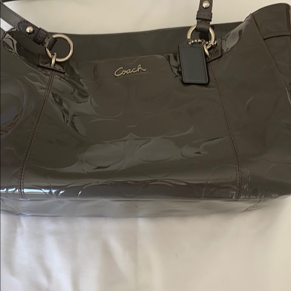 Coach patent tote - Picture 7 of 10